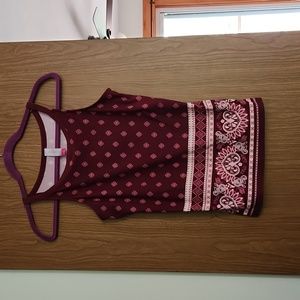 Burgundy Tank Top